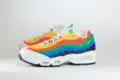Nike Air Max 95 Olympic (2026) – Wit – Heren/Dames/Uniseks Sneakers – Leer/Mesh – IB7872-100 – Zijkant