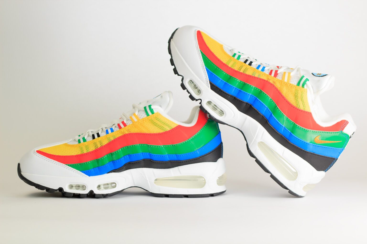 Nike Air Max 95 Olympic (2026) – Wit – Heren/Dames/Uniseks Sneakers – Leer/Mesh – IB7872-100 – Binnenkant