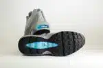 Nike Air Max 95 Retro Logo Grey Aqua – Grijs – Heren/Dames/Uniseks Sneakers – Suede/Mesh – CV1635-001 – Onderkant