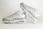 Nike Air Max 95 SE Big Bubble Grey Fog Silver (W) – Zilver – Heren/Dames/Uniseks Sneakers – Leer/Mesh – IB6398-001 – Binnenkant