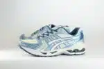 ASICS Gel-Kayano 14 Cream Raw Indigo – Blauw/Wit – Heren/Dames/Uniseks Sneakers – Leer/Mesh – 1203A537-116 – Zijkant