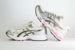 ASICS Gel-Kayano 14 Cream Sweet Pink – Zilver/Wit/Roze – Heren/Dames/Uniseks Sneakers – Leer/Mesh – 1203A537-103 – Binnenkant