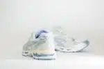 ASICS Gel-Kayano 14 White Light Navy – Zilver/Wit/Blauw – Heren/Dames/Uniseks Sneakers – Leer/Mesh – 1203A537-115 – Achterkant
