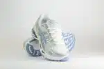 ASICS Gel-Kayano 14 White Light Navy – Zilver/Wit/Blauw – Heren/Dames/Uniseks Sneakers – Leer/Mesh – 1203A537-115 – Voorkant