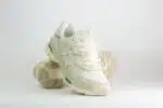 ASICS Gel-NYC Cream Fossil – Beige/Groen – Heren/Dames/Uniseks Sneakers – Suede/Mesh – 1203A383-112 – Voorkant