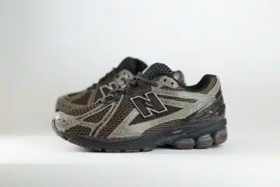 New Balance 1906R Snakeskin Thunder Brown – Bruin/Zwart – Heren/Dames/Uniseks Sneakers – Leer/Mesh – U19062NQ – Zijkant