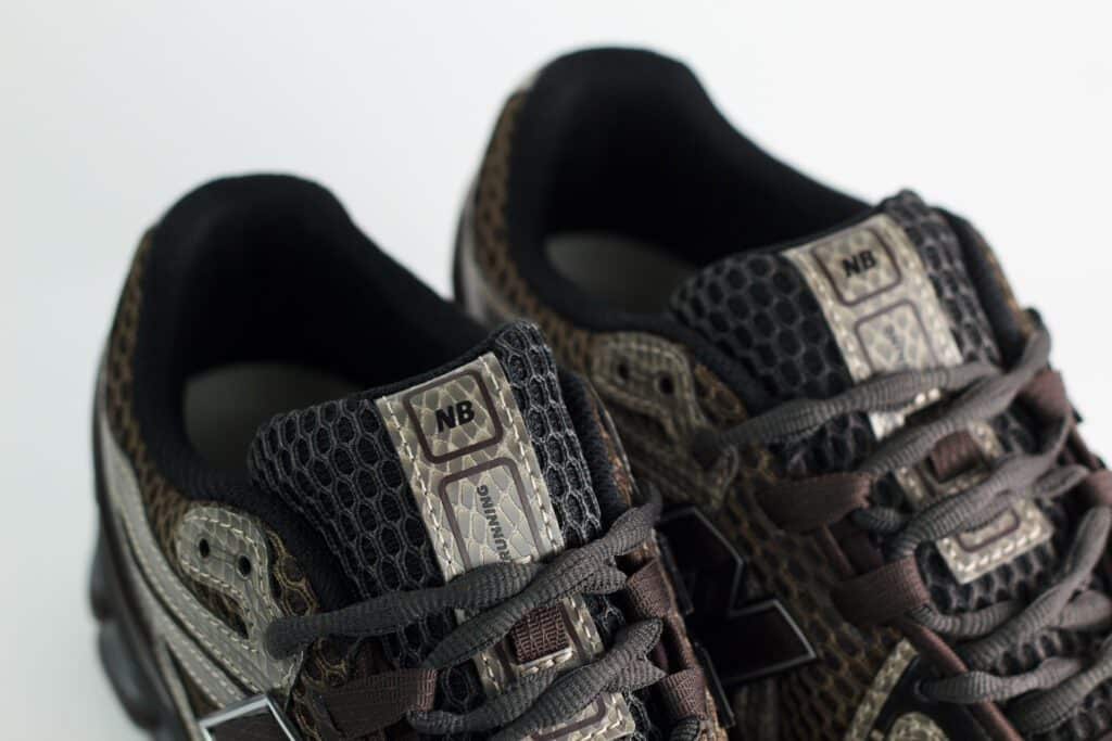 New Balance 1906R Snakeskin Thunder Brown – Bruin/Zwart – Heren/Dames/Uniseks Sneakers – Leer/Mesh – U19062NQ – Bovenkant