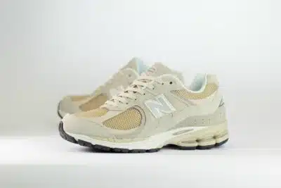 New Balance 2002R Shipyard – Beige/Bruin – Heren/Dames/Uniseks Sneakers – Suede/Mesh – U2002RB – Zijkant
