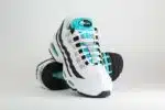 Nike Air Max 95 OG Big Bubble Black Border – Wit/Zwart – Heren/Dames/Uniseks Sneakers – Leer/Mesh – IM7409-100 – Voorkant