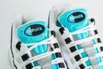 Nike Air Max 95 OG Big Bubble Black Border – Wit/Zwart – Heren/Dames/Uniseks Sneakers – Leer/Mesh – IM7409-100 – Bovenkant