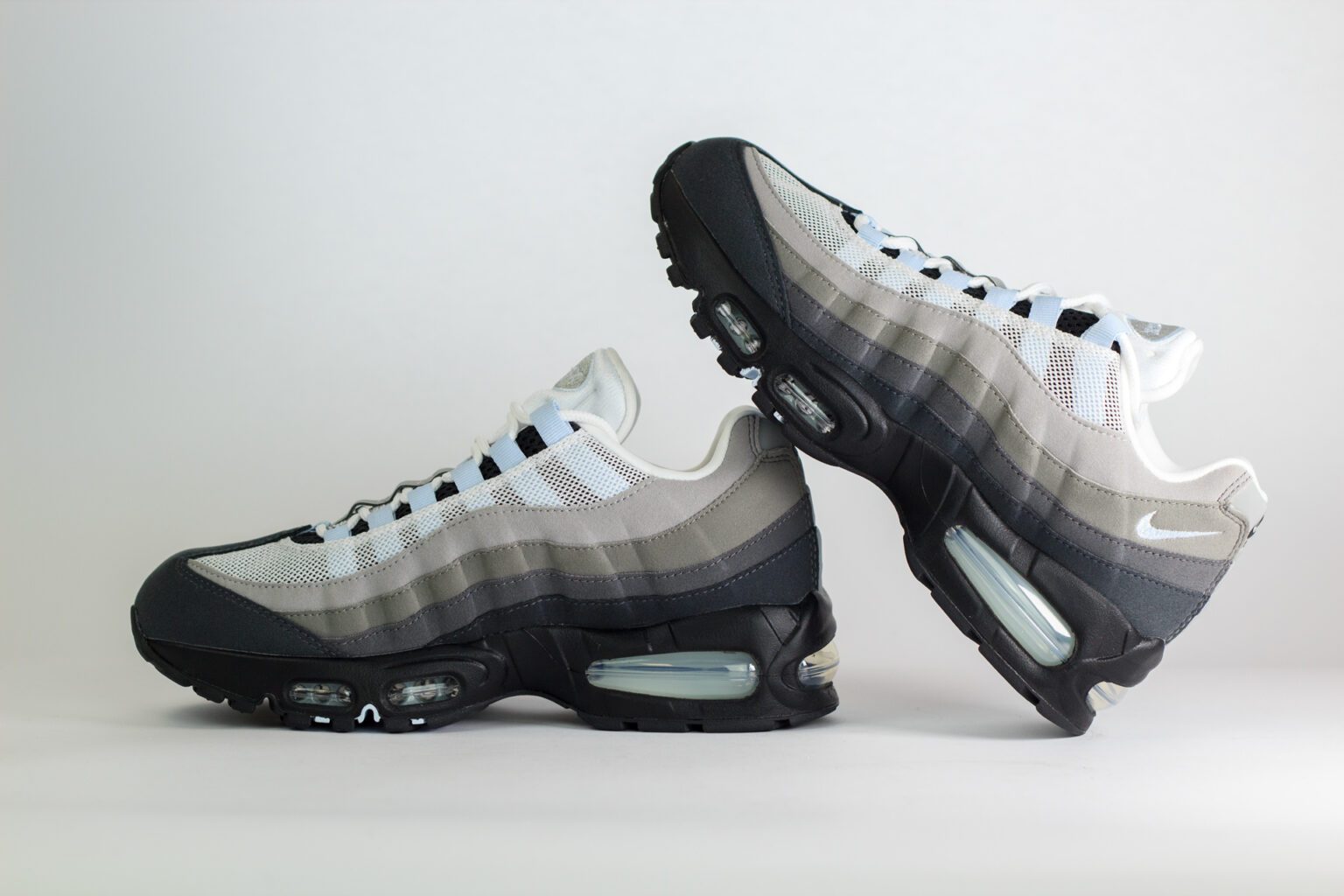 Nike Air Max 95 OG Big Bubble Blue Tint (W) – Blauw/Bruin/Zwart – Heren/Dames/Uniseks Sneakers – Vilt/Mesh – HJ5996-002 – Binnenkant