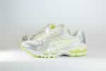ASICS Gel-Kayano 14 Cream Pistachio – Zilver/Beige/Groen – Heren/Dames/Uniseks Sneakers – Leer/Mesh – 1203A537-112 – Zijkant