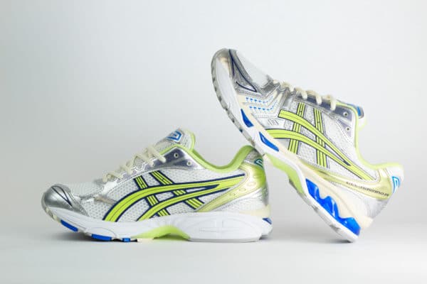 ASICS Gel-Kayano 14 Sprite – Zilver/Beige/Groen – Heren/Dames/Uniseks Sneakers – Leer/Mesh – 1203A537-108 – Binnenkant