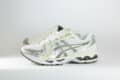 ASICS Gel-Kayano 14 White Ivory – Wit/Zilver/Beige – Heren/Dames/Uniseks Sneakers – Leer/Mesh – 1203A537-111 – Zijkant