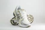 ASICS Gel-Kayano 14 White Ivory – Wit/Zilver/Beige – Heren/Dames/Uniseks Sneakers – Leer/Mesh – 1203A537-111 – Voorkant