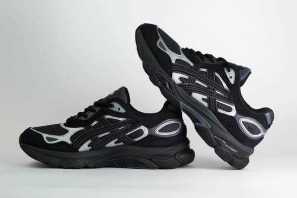 ASICS Gel-NYC 2.0 Graphite Grey Black – Zwart/Zilver – Heren/Dames/Uniseks Sneakers – Suede/Mesh – 1203A895-022 – Binnenkant