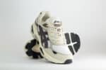 ASICS Gel-NYC 2.0 White Oatmeal – Wit/Beige/Zwart – Heren/Dames/Uniseks Sneakers – Suede/Mesh – 1203A895-104 – Voorkant