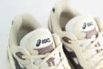 ASICS Gel-NYC 2.0 White Oatmeal – Wit/Beige/Zwart – Heren/Dames/Uniseks Sneakers – Suede/Mesh – 1203A895-104 – Bovenkant