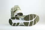 ASICS Gel-NYC Khaki Pure Silver – Groen/Zilver/Beige – Heren/Dames/Uniseks Sneakers – Suede/Mesh – 1203A739-302 – Onderkant