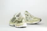 ASICS Gel-NYC Khaki Pure Silver – Groen/Zilver/Beige – Heren/Dames/Uniseks Sneakers – Suede/Mesh – 1203A739-302 – Achterkant