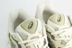 ASICS Gel-NYC Khaki Pure Silver – Groen/Zilver/Beige – Heren/Dames/Uniseks Sneakers – Suede/Mesh – 1203A739-302 – Bovenkant