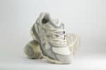 ASICS Gel-NYC Oyster Grey – Beige/Grijs – Heren/Dames/Uniseks Sneakers – Suede/Mesh – 1201A789-103 – Voorkant