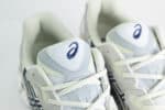 ASICS Gel-NYC White Midnight – Wit/Grijs/Blauw – Heren/Dames/Uniseks Sneakers – Suede/Mesh – 1203A383-118 – Bovenkant