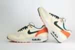 Nike Air Max 1 Baltimore Orioles City Connect (2026) – Wit/Beige/Groen – Heren/Dames/Uniseks Sneakers – Leer/Mesh – IQ2894-100 – Binnenkant