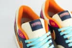 Nike Air Max 1 Padres City Connect (2026) – Wit/Blauw/Oranje – Heren/Dames/Uniseks Sneakers – Suede/Mesh – IQ2847-400 – Bovenkant
