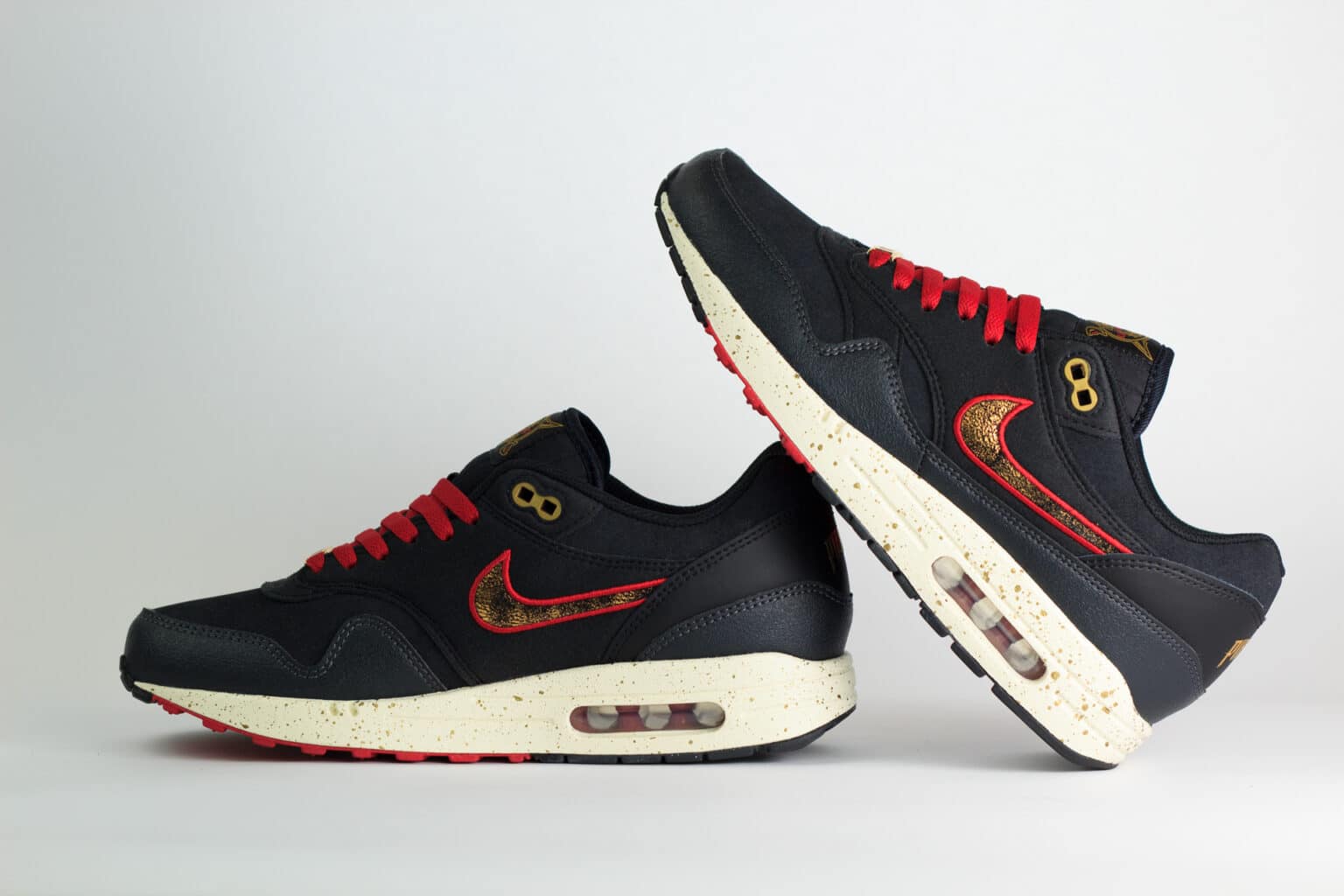 Nike Air Max 1 Pittsburgh Pirates City Connect (2026) – Zwart/Rood – Heren/Dames/Uniseks Sneakers – Leer/Nubuck – IQ2893-001 – Binnenkant