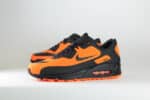 Nike Air Max 90 Bright Citrus Hypervenom – Zwart/Oranje – Heren/Dames/Uniseks Sneakers – Kunststof – IR1978-844 – Zijkant
