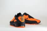 Nike Air Max 90 Bright Citrus Hypervenom – Zwart/Oranje – Heren/Dames/Uniseks Sneakers – Kunststof – IR1978-844 – Achterkant