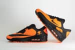 Nike Air Max 90 Bright Citrus Hypervenom – Zwart/Oranje – Heren/Dames/Uniseks Sneakers – Kunststof – IR1978-844 – Binnenkant