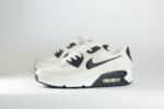 Nike Air Max 90 Sail Croc Print Phantom Black (W) – Beige/Zwart – Heren/Dames/Uniseks Sneakers – Leer – IM3110-101 – Zijkant
