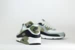 Nike Air Max 90 Silver Sage – Wit/Grijs/Groen – Heren/Dames/Uniseks Sneakers – Suede/Mesh – DM0029-121 – Achterkant