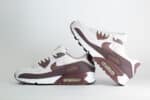 Nike Air Max 90 Tattoo Light Violet Ore (W) – Wit/Roze – Heren/Dames/Uniseks Sneakers – Leer/Mesh – IM4613-104 – Binnenkant