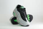 Nike Air Max 95 Racing Pack Light Smoke Green Strike – Zwart/Grijs/Groen – Heren/Dames/Uniseks Sneakers – Leer/Mesh – IH1228-002 – Voorkant