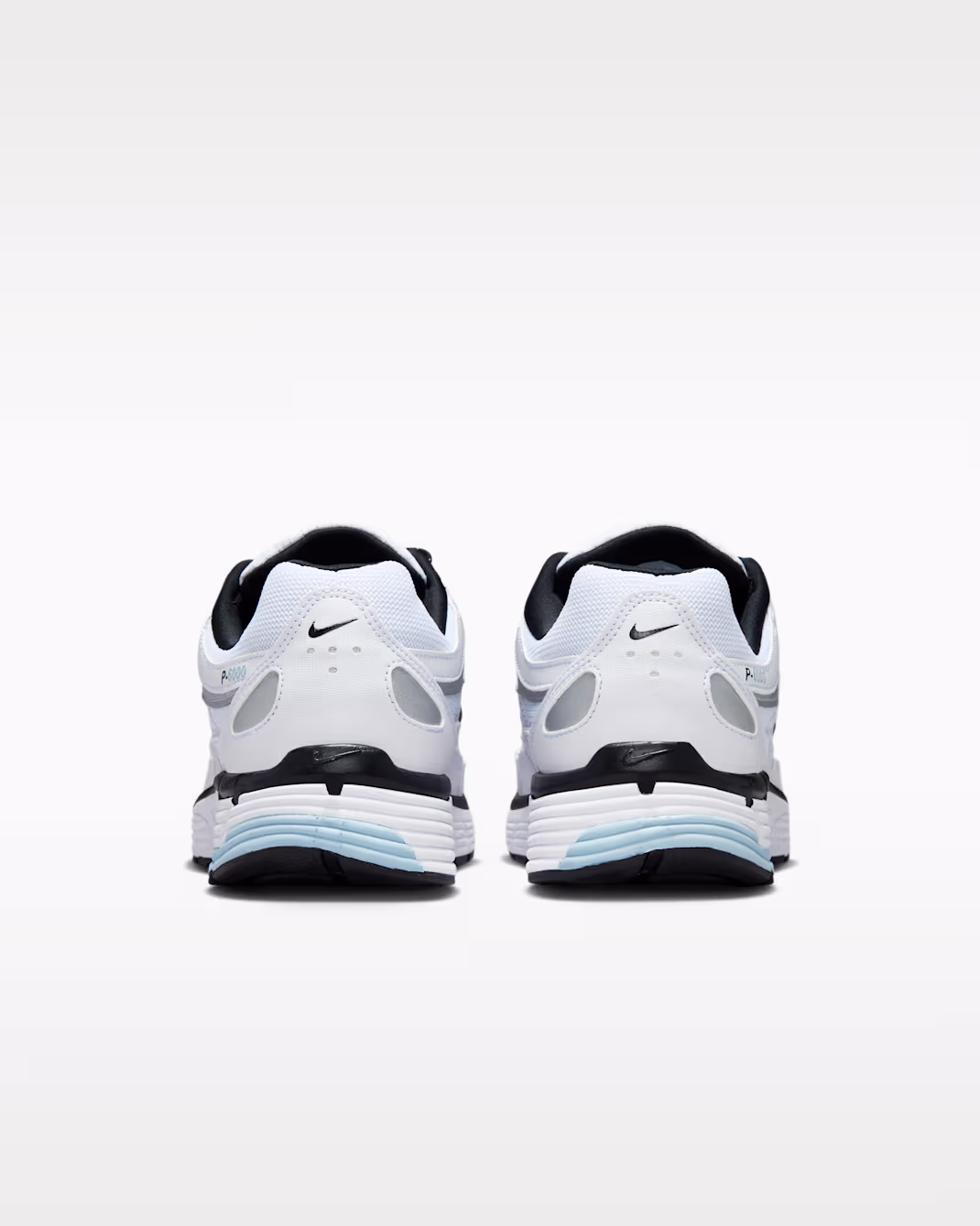 Nike P-6000 White Light Armoury Blue zijkant detail